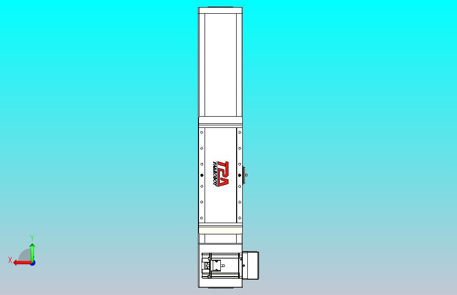 伺服电机集成皮带传动直线执行器TPA-OCB-140-256-L150-RU-P75-N3