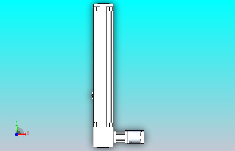 伺服电机集成皮带传动直线执行器TPA-OCB-140-256-L250-DL-J90-N3