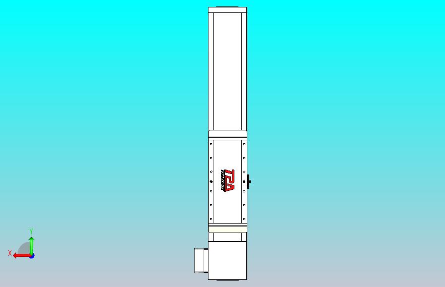 伺服电机集成皮带传动直线执行器TPA-OCB-140-256-L250-LP-P75-N3