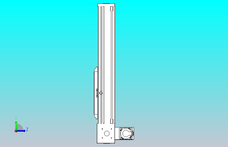 伺服电机集成皮带传动直线执行器TPA-OCB-140-256-L250-LP-P75-N3