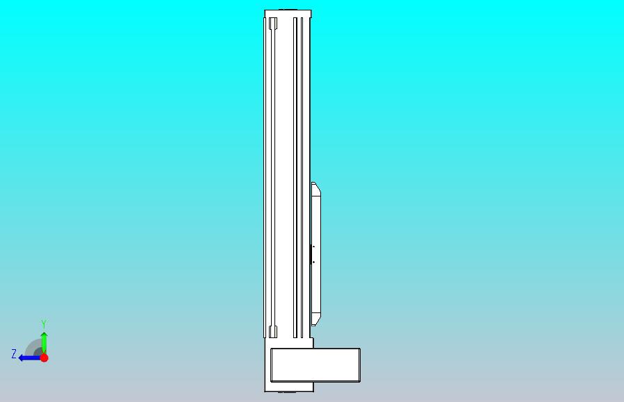 伺服电机集成皮带传动直线执行器TPA-OCB-140-256-L250-LU-P75-N3