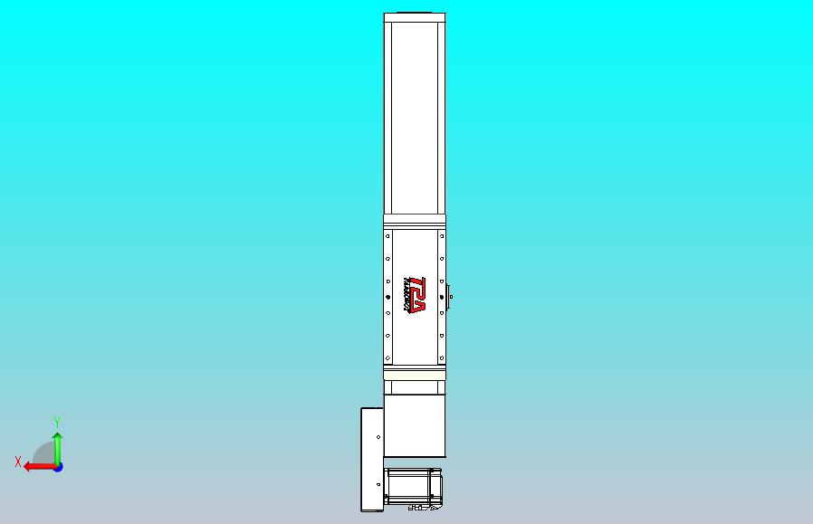 伺服电机集成皮带传动直线执行器TPA-OCB-140-256-L250-ML-P75-N3