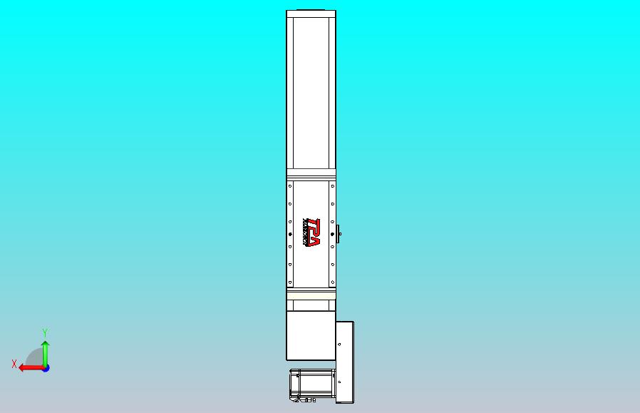 伺服电机集成皮带传动直线执行器TPA-OCB-140-256-L250-MR-P75-N3