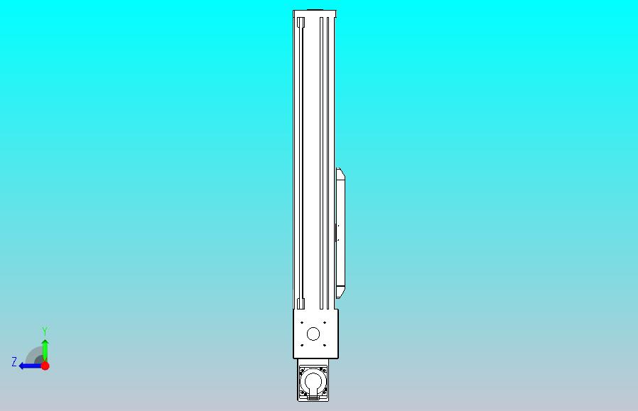 伺服电机集成皮带传动直线执行器TPA-OCB-140-256-L250-MR-P75-N3