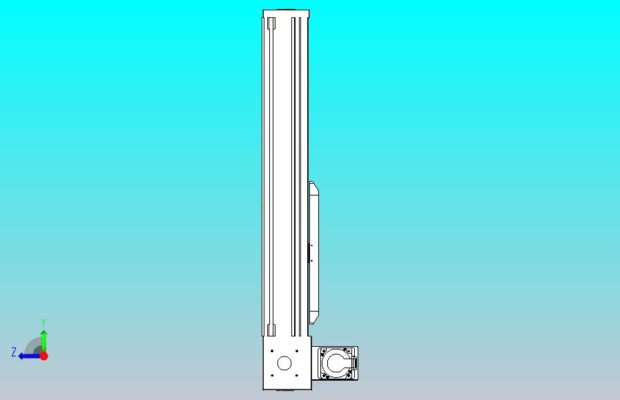 伺服电机集成皮带传动直线执行器TPA-OCB-140-256-L250-RU-P75-N3