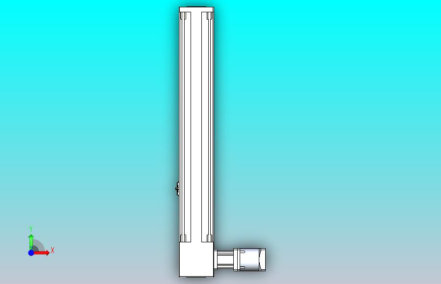 伺服电机集成皮带传动直线执行器TPA-OCB-140-256-L350-DL-J90-N3