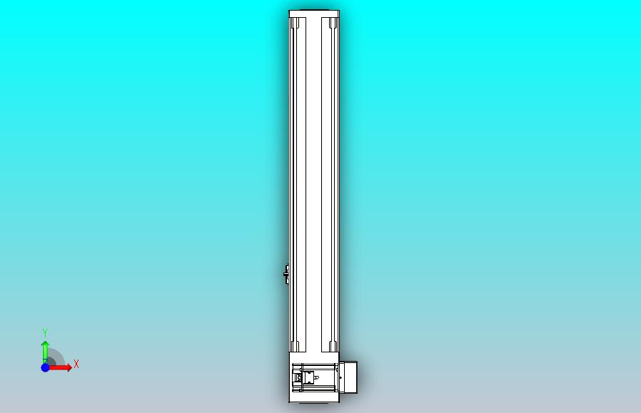 伺服电机集成皮带传动直线执行器TPA-OCB-140-256-L350-LP-P75-N3