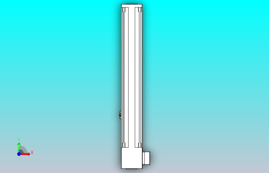 伺服电机集成皮带传动直线执行器TPA-OCB-140-256-L350-LU-P75-N3