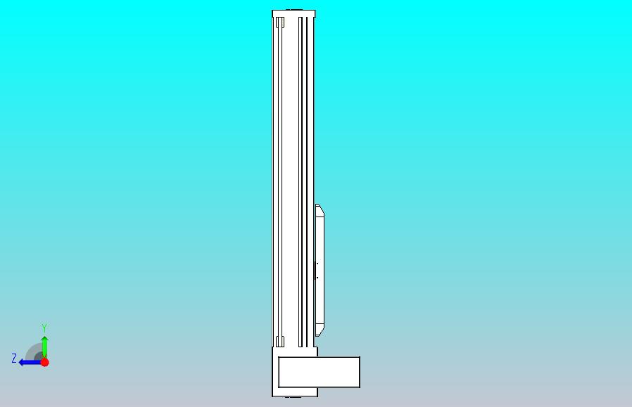 伺服电机集成皮带传动直线执行器TPA-OCB-140-256-L350-LU-P75-N3
