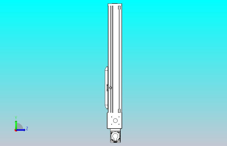 伺服电机集成皮带传动直线执行器TPA-OCB-140-256-L350-ML-P75-N3