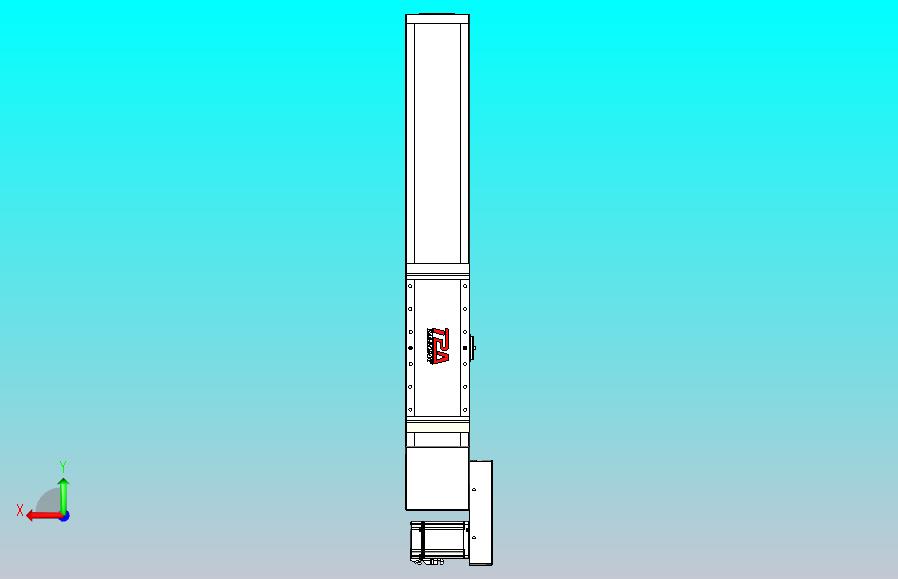 伺服电机集成皮带传动直线执行器TPA-OCB-140-256-L350-MR-P75-N3