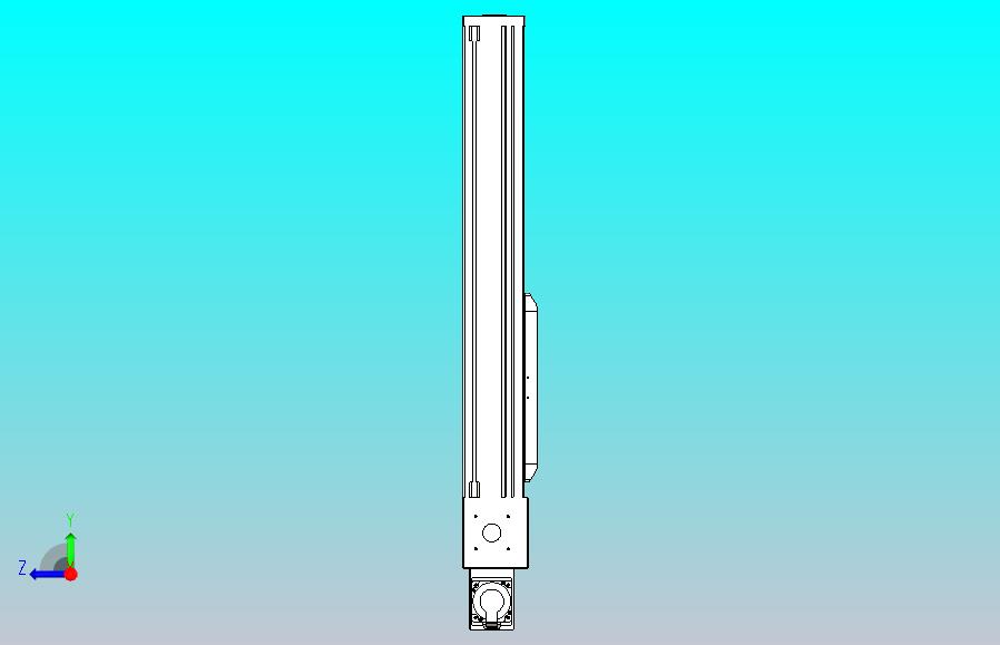 伺服电机集成皮带传动直线执行器TPA-OCB-140-256-L350-MR-P75-N3