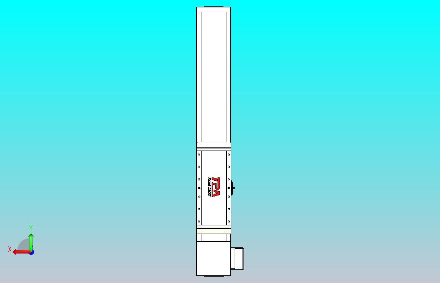 伺服电机集成皮带传动直线执行器TPA-OCB-140-256-L350-RP-P75-N3