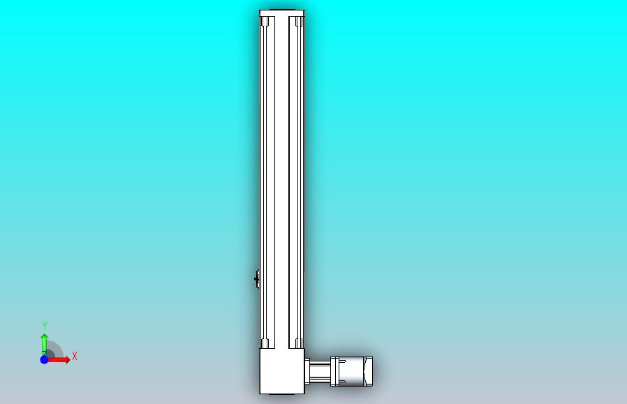 伺服电机集成皮带传动直线执行器TPA-OCB-140-256-L450-DL-J90-N3