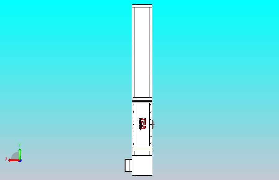伺服电机集成皮带传动直线执行器TPA-OCB-140-256-L450-LP-P75-N3
