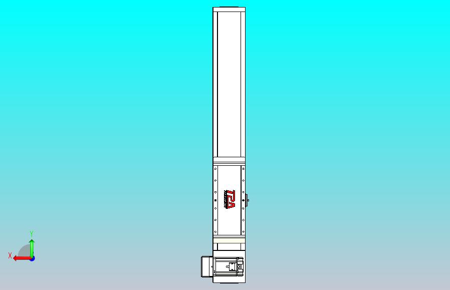 伺服电机集成皮带传动直线执行器TPA-OCB-140-256-L450-LU-P75-N3
