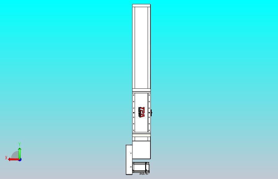 伺服电机集成皮带传动直线执行器TPA-OCB-140-256-L450-ML-P75-N3