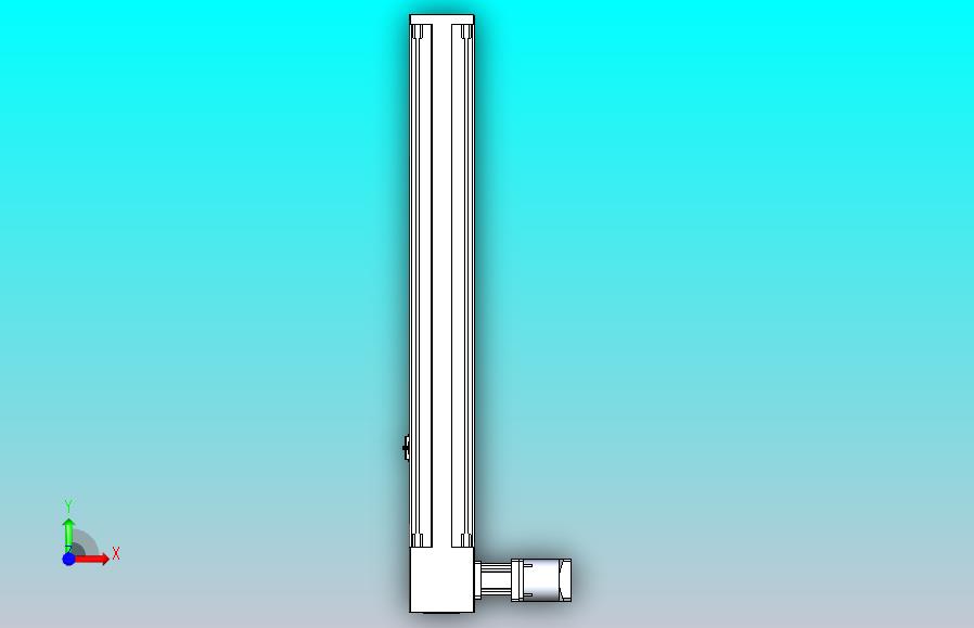 伺服电机集成皮带传动直线执行器TPA-OCB-140-256-L550-DL-J90-N3