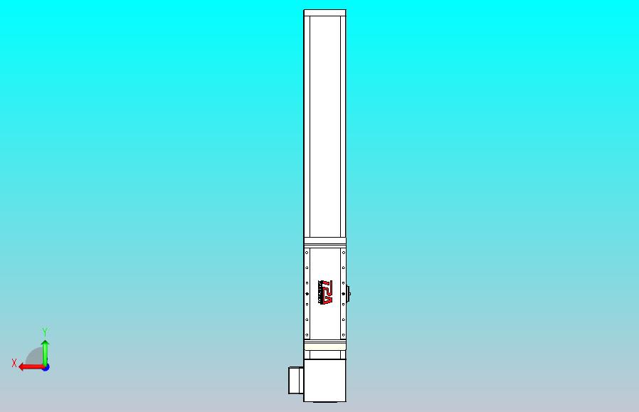 伺服电机集成皮带传动直线执行器TPA-OCB-140-256-L550-LP-P75-N3
