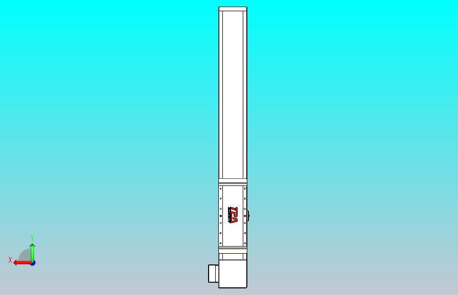 伺服电机集成皮带传动直线执行器TPA-OCB-140-256-L650-LP-P75-N3