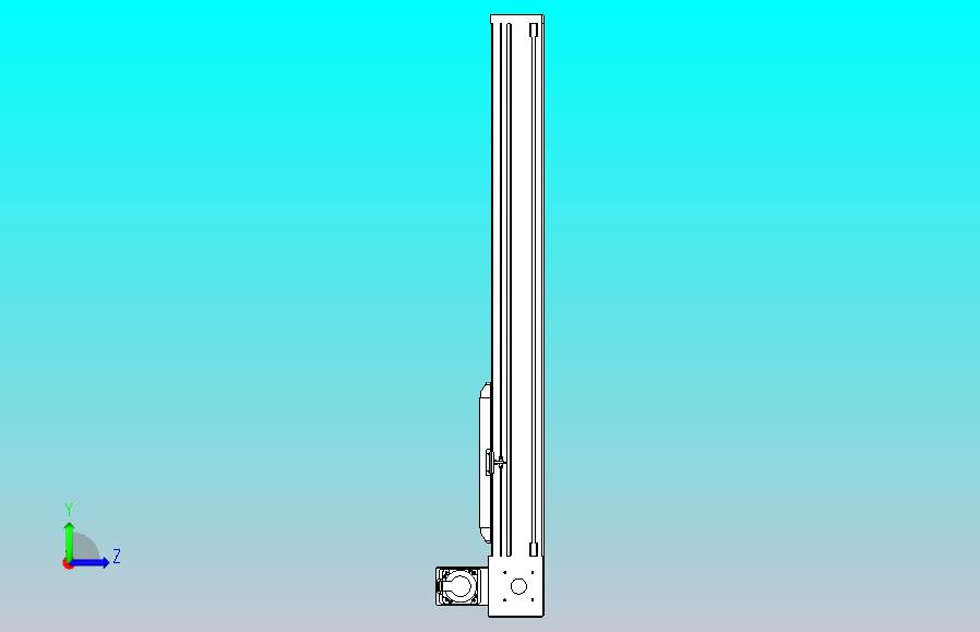 伺服电机集成皮带传动直线执行器TPA-OCB-140-256-L650-LU-P75-N3