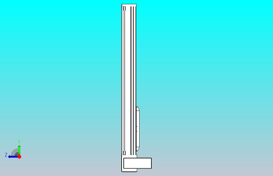 伺服电机集成皮带传动直线执行器TPA-OCB-140-256-L650-LU-P75-N3
