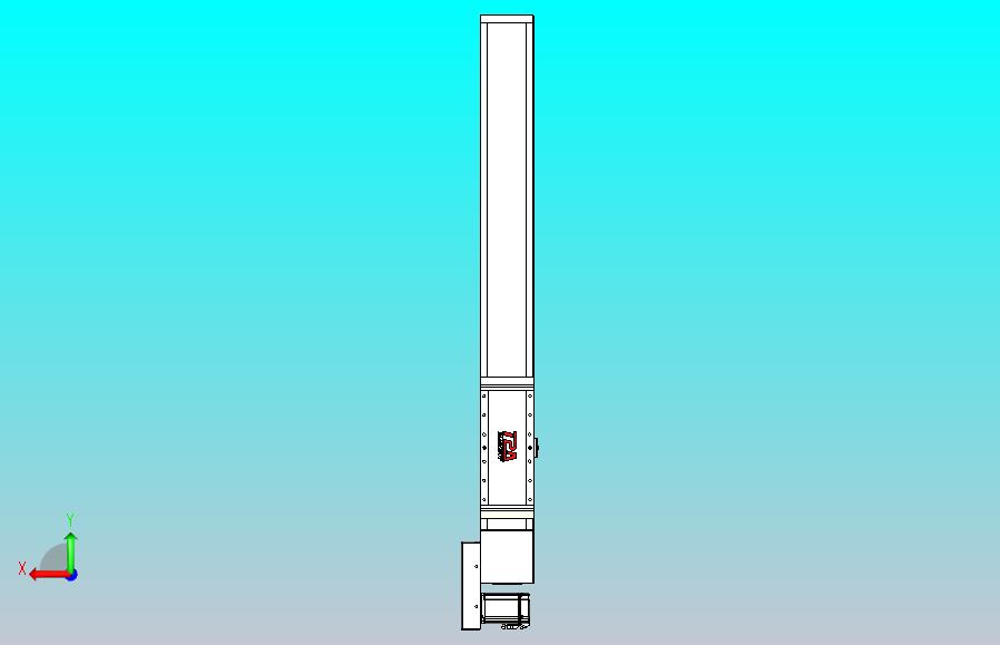 伺服电机集成皮带传动直线执行器TPA-OCB-140-256-L750-ML-P75-N3
