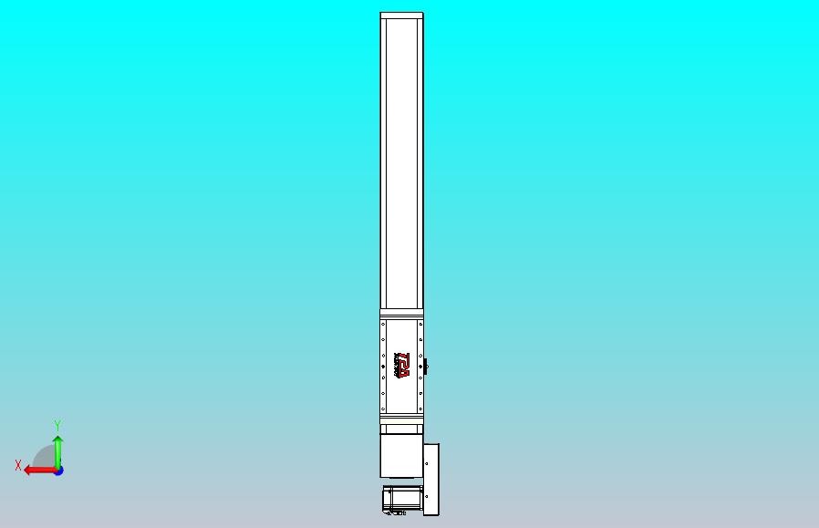 伺服电机集成皮带传动直线执行器TPA-OCB-140-256-L750-MR-P75-N3