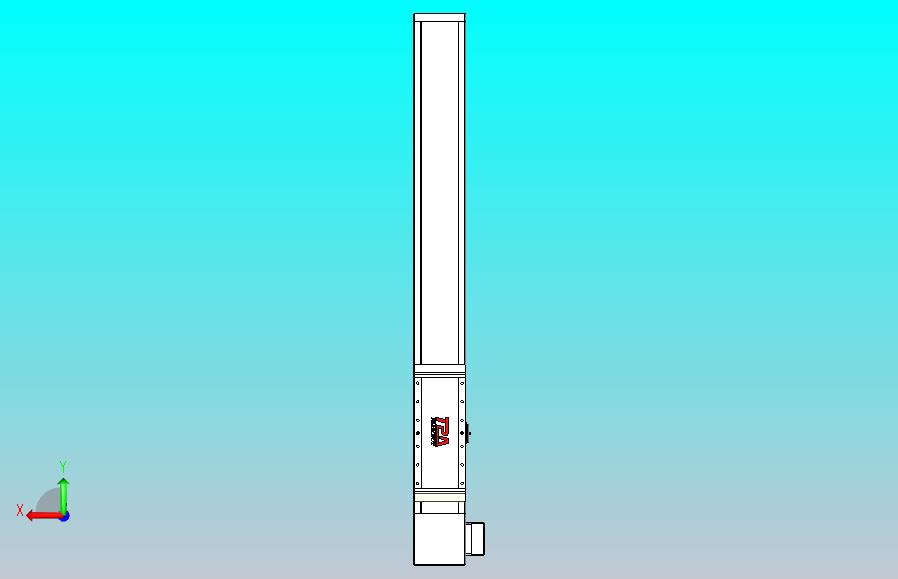 伺服电机集成皮带传动直线执行器TPA-OCB-140-256-L750-RP-P75-N3