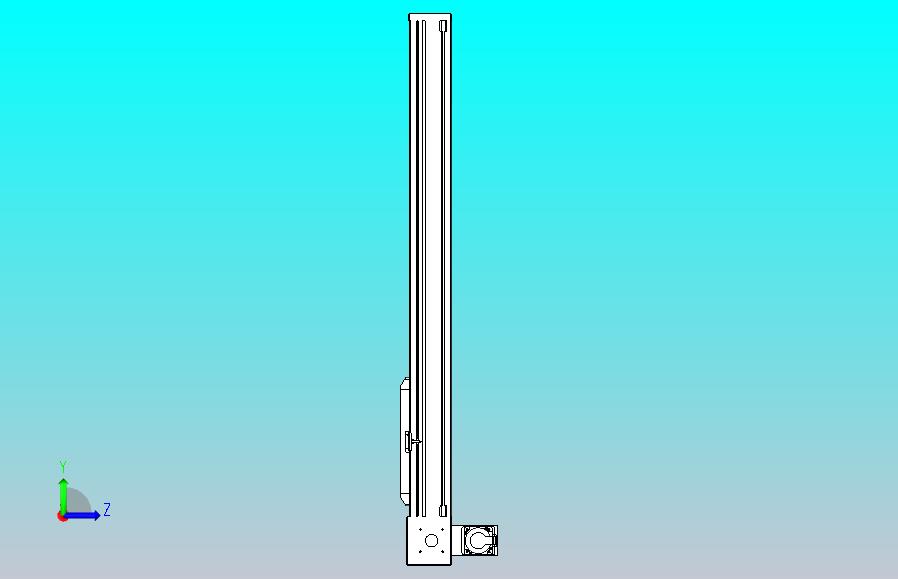 伺服电机集成皮带传动直线执行器TPA-OCB-140-256-L850-LP-P75-N3