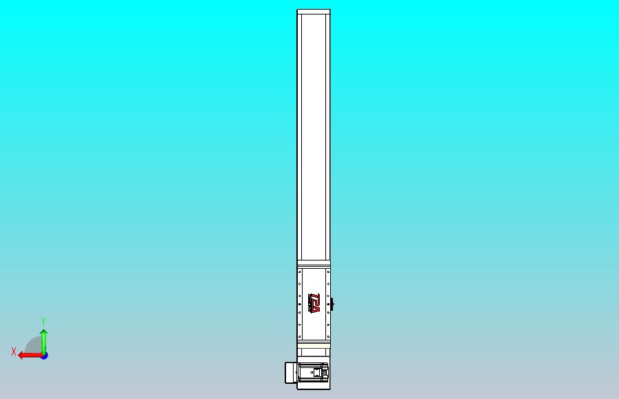 伺服电机集成皮带传动直线执行器TPA-OCB-140-256-L850-LU-P75-N3