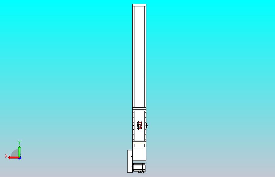 伺服电机集成皮带传动直线执行器TPA-OCB-140-256-L850-ML-P75-N3