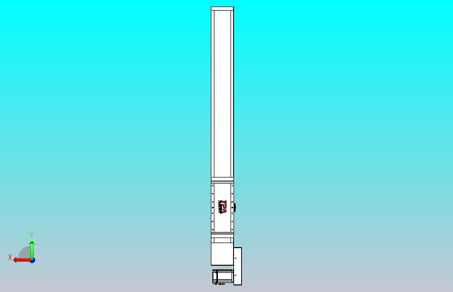 伺服电机集成皮带传动直线执行器TPA-OCB-140-256-L850-MR-P75-N3