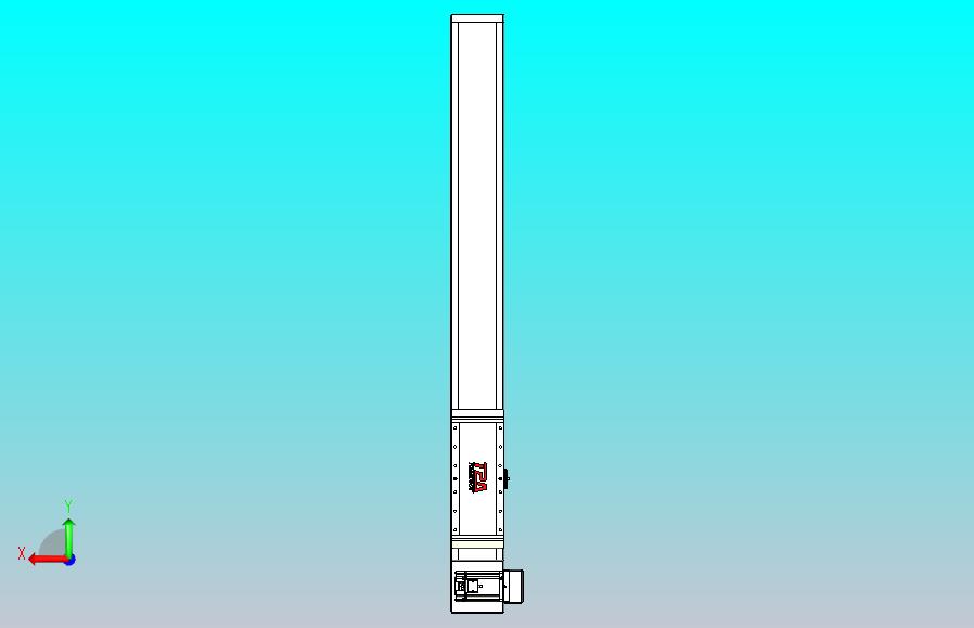 伺服电机集成皮带传动直线执行器TPA-OCB-140-256-L850-RU-P75-N3