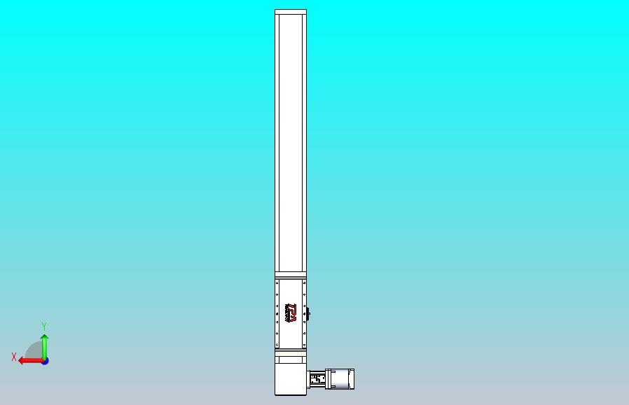 伺服电机集成皮带传动直线执行器TPA-OCB-140-256-L950-DR-J90-N3