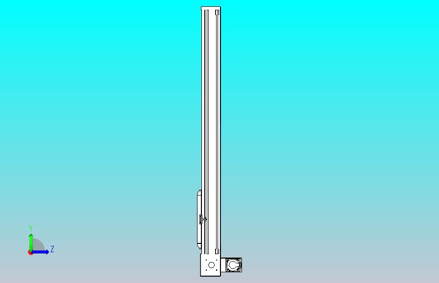 伺服电机集成皮带传动直线执行器TPA-OCB-140-256-L950-LP-P75-N3