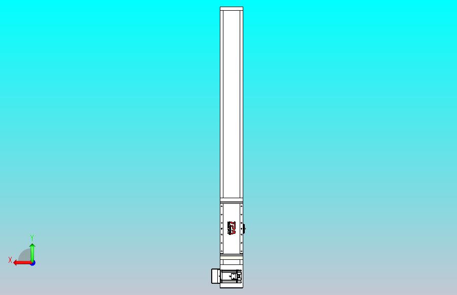 伺服电机集成皮带传动直线执行器TPA-OCB-140-256-L950-LU-P75-N3