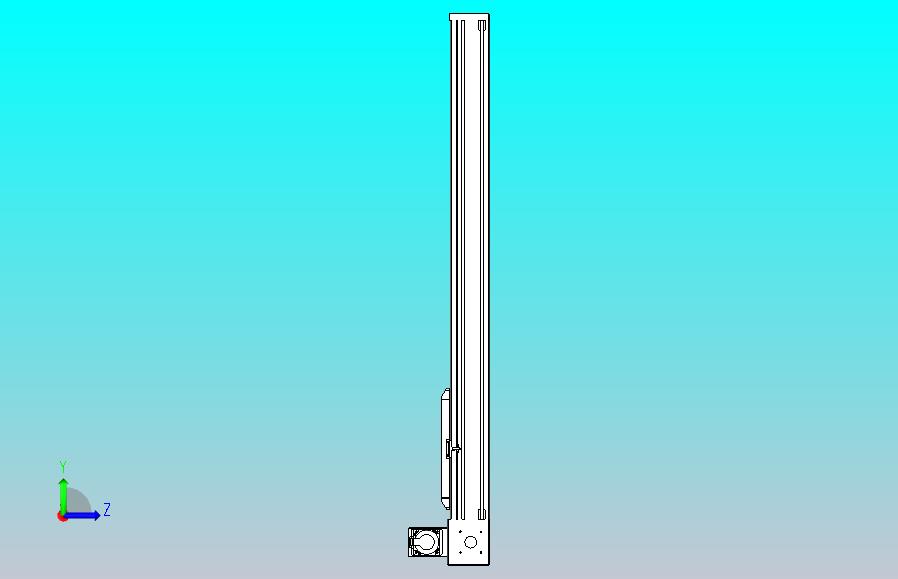 伺服电机集成皮带传动直线执行器TPA-OCB-140-256-L950-LU-P75-N3
