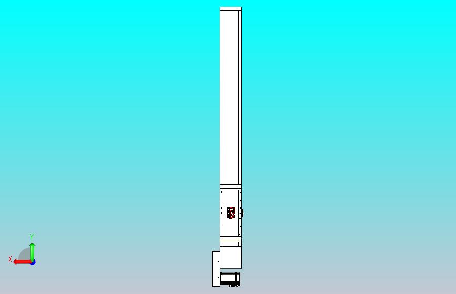 伺服电机集成皮带传动直线执行器TPA-OCB-140-256-L950-ML-P75-N3