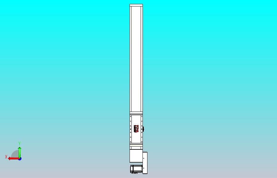 伺服电机集成皮带传动直线执行器TPA-OCB-140-256-L950-MR-P75-N3