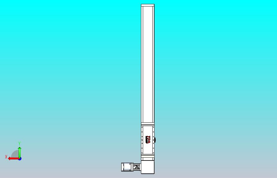 伺服电机集成皮带传动直线执行器TPA-OCB-140-256-L1050-DL-J90-N3