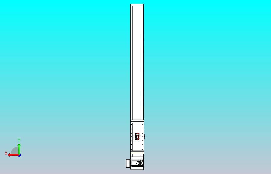 伺服电机集成皮带传动直线执行器TPA-OCB-140-256-L1050-LU-P75-N3