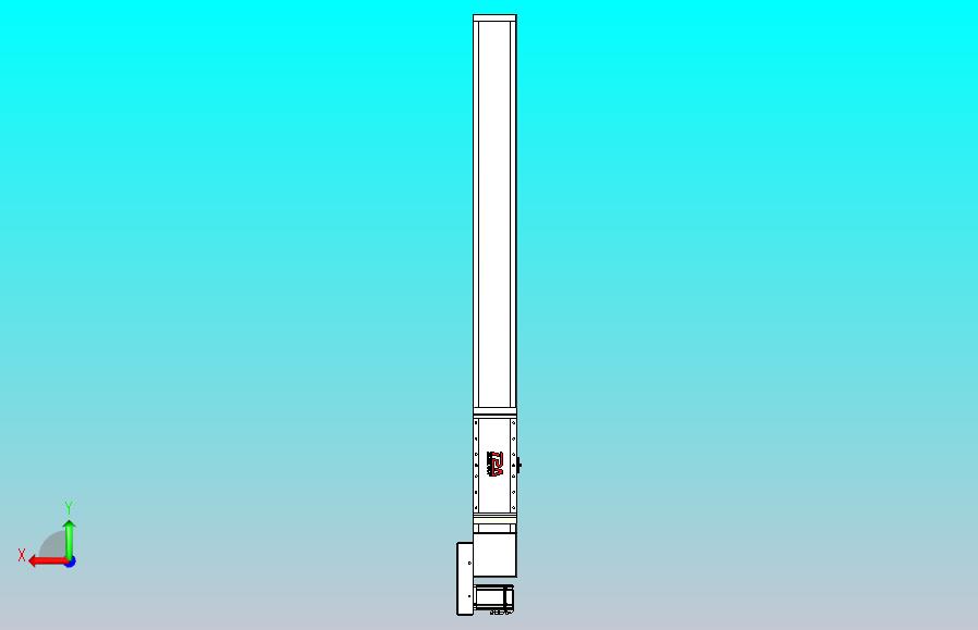 伺服电机集成皮带传动直线执行器TPA-OCB-140-256-L1050-ML-P75-N3
