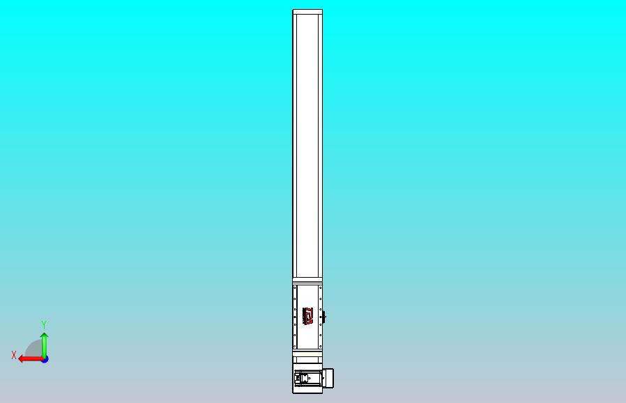 伺服电机集成皮带传动直线执行器TPA-OCB-140-256-L1050-RU-P75-N3