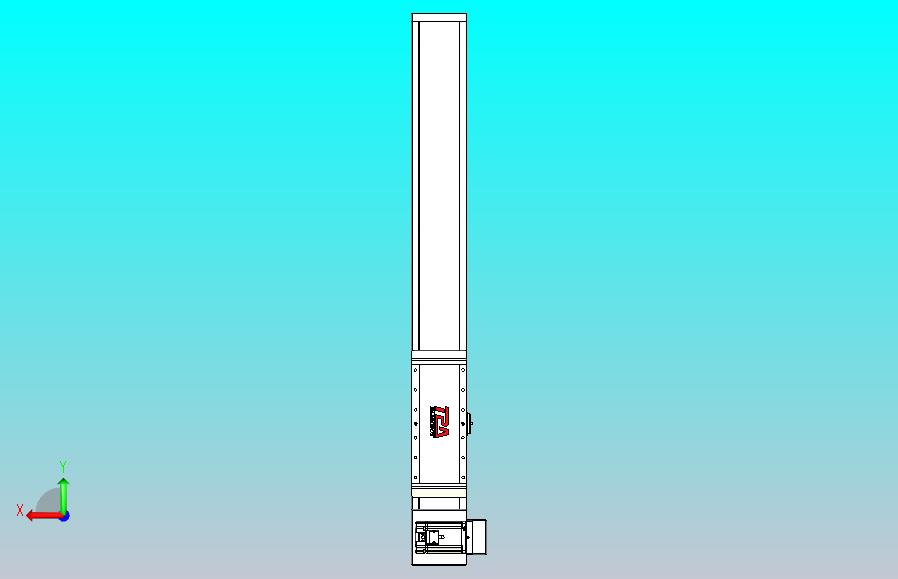 伺服电机集成皮带传动直线执行器TPA-OCB-140-256-L650-RU-P75-N3