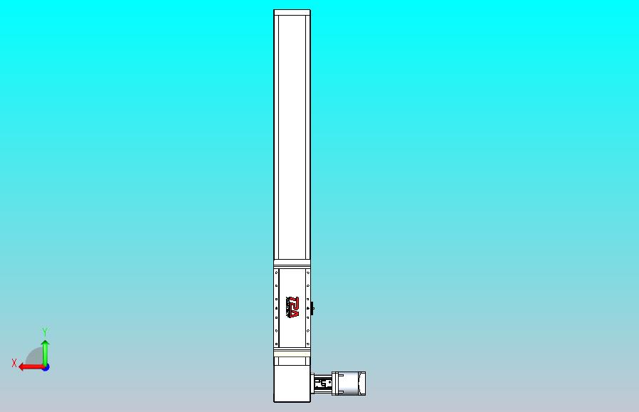 伺服电机集成皮带传动直线执行器TPA-OCB-140-256-L750-DR-J90-N3