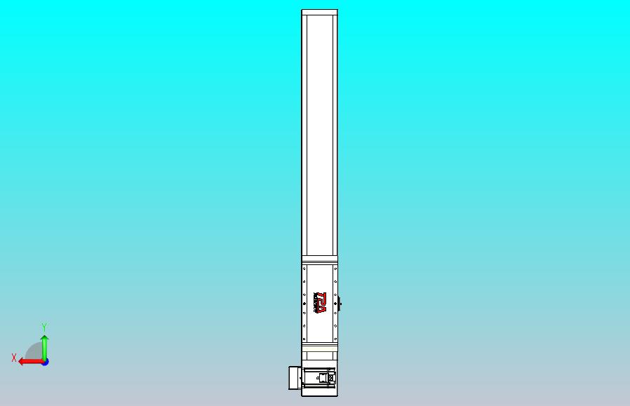 伺服电机集成皮带传动直线执行器TPA-OCB-140-256-L750-LU-P75-N3