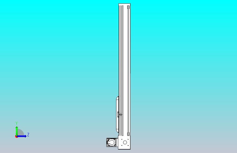 伺服电机集成皮带传动直线执行器TPA-OCB-140-256-L750-LU-P75-N3