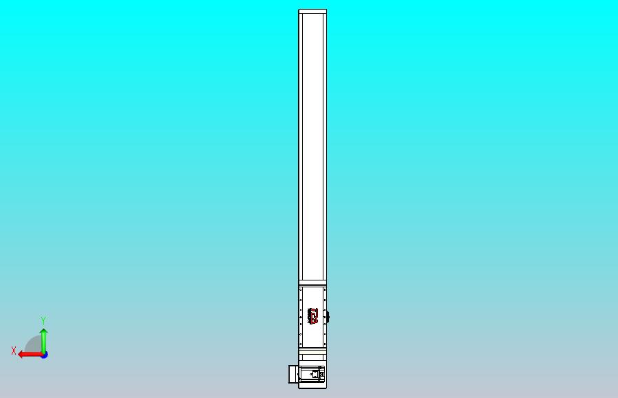 伺服电机集成皮带传动直线执行器TPA-OCB-140-256-L1150-LU-P75-N3