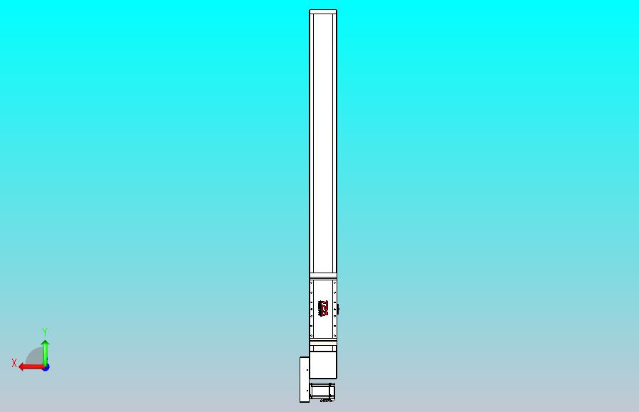 伺服电机集成皮带传动直线执行器TPA-OCB-140-256-L1150-ML-P75-N3